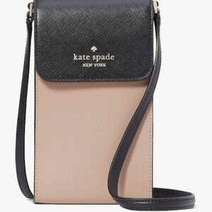 Like New Kate Spade MADISON NORTH SOUTH FLAP PHONE CROSSBODY